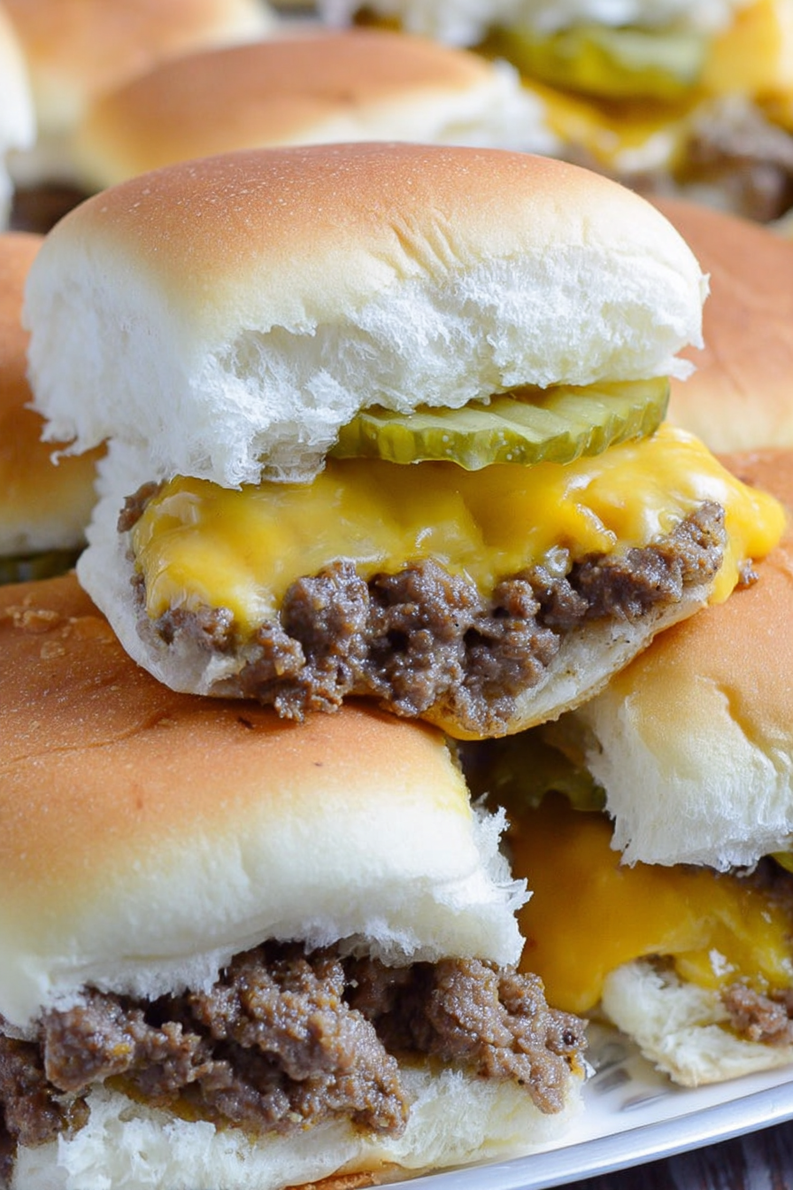 Copycat White Castle Mini Burger Recipe