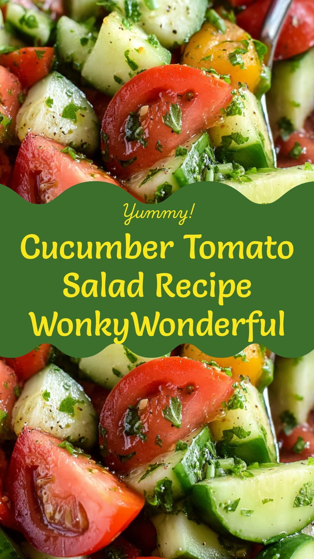 Cucumber Tomato Salad Recipe WonkyWonderful