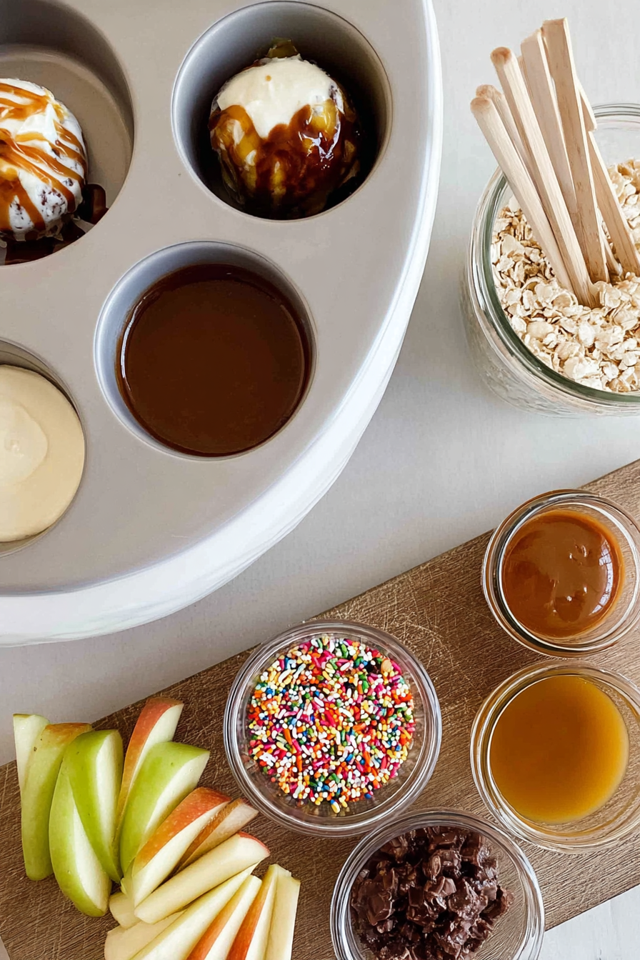 DIY Caramel Apple Bar Ideas
