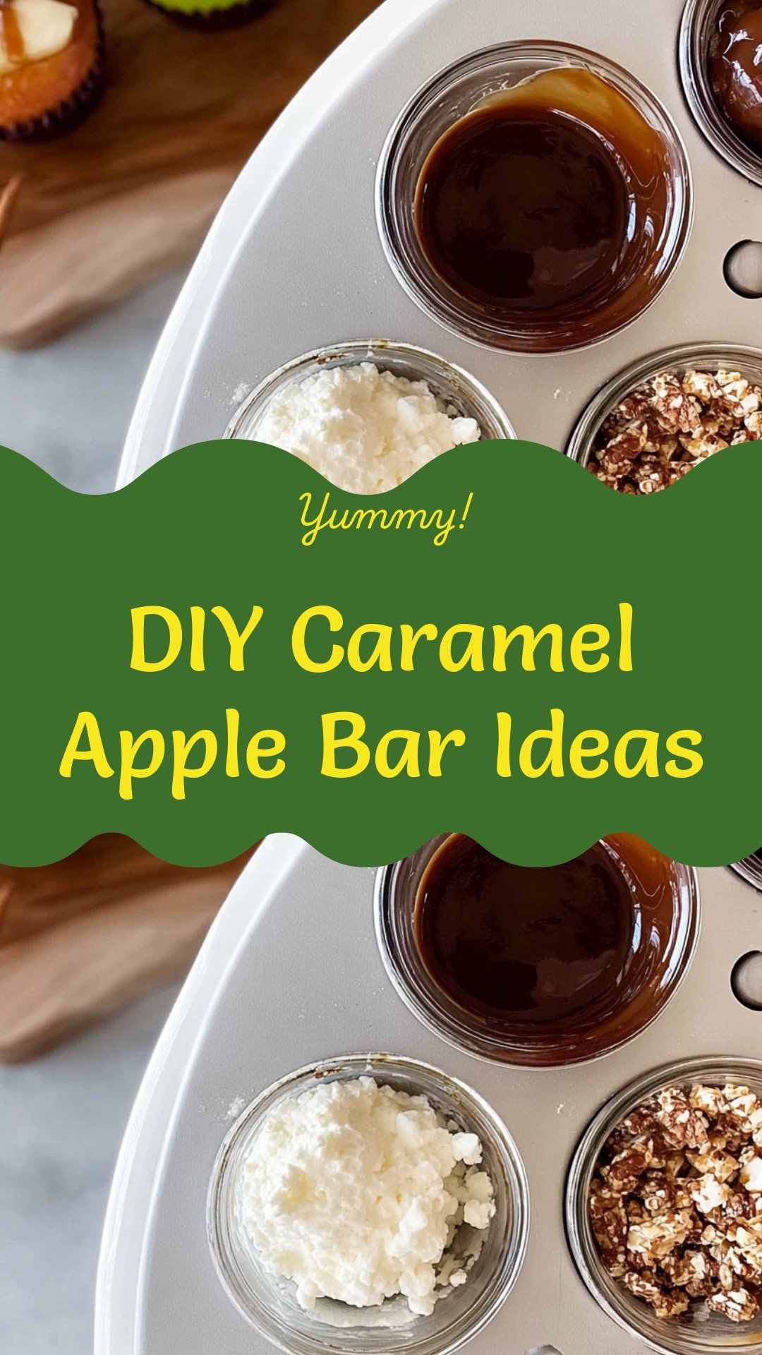 DIY Caramel Apple Bar Ideas