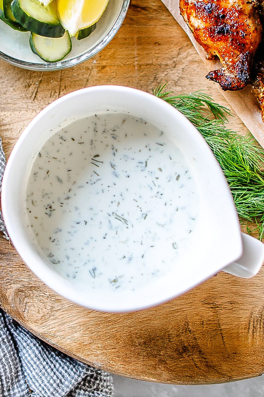 Dill Ranch Dressing Recipes By WonkyWonderful