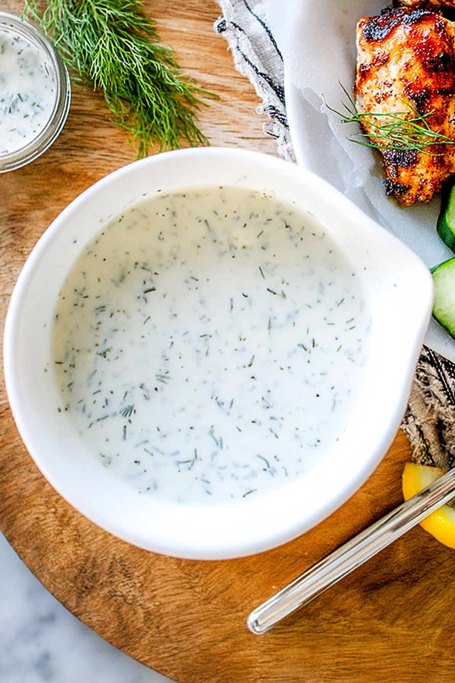 Dill Ranch Dressing Recipes By WonkyWonderful