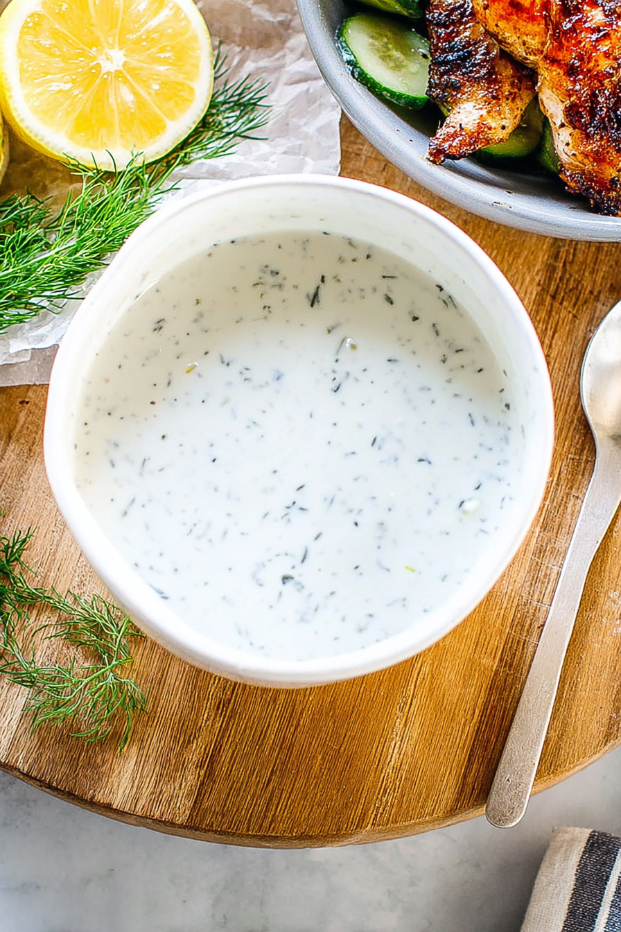 Dill Ranch Dressing Recipes By WonkyWonderful