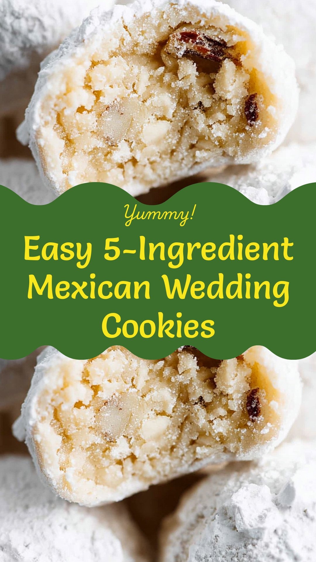 Easy 5-Ingredient Mexican Wedding Cookies