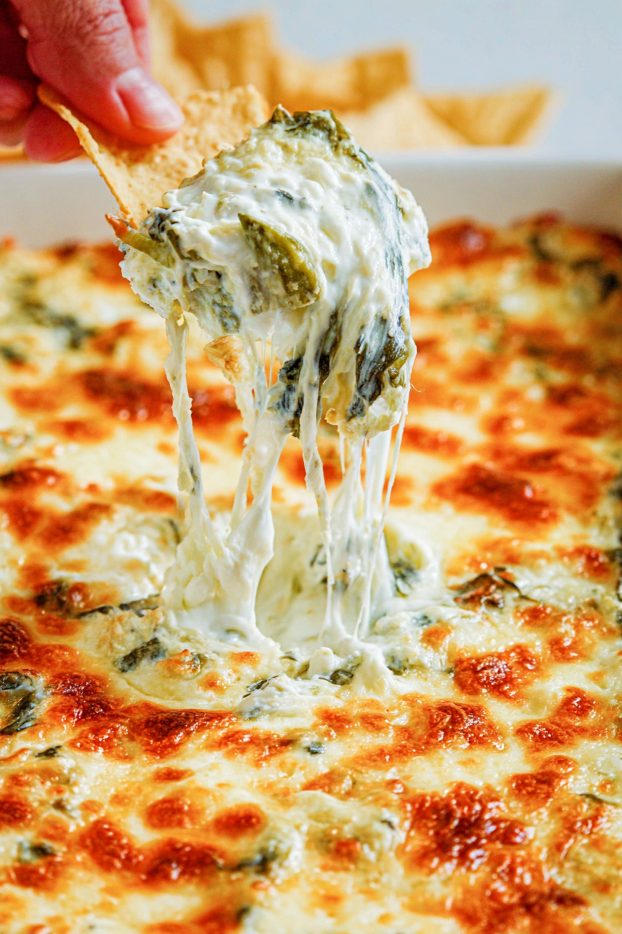 Easy Baked Spinach Artichoke Dip Recipe