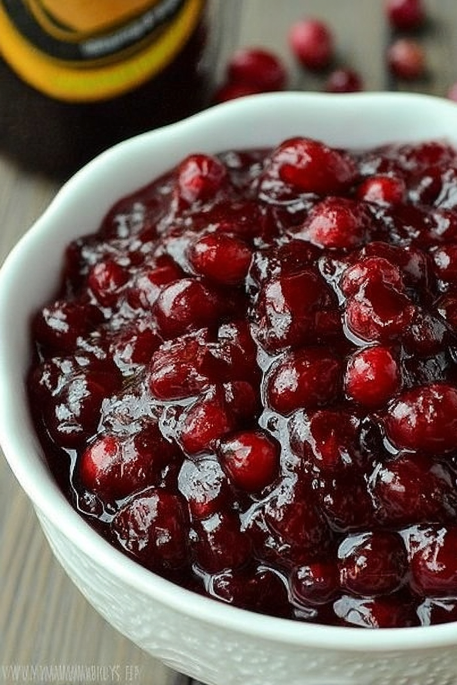 Easy Homemade Cranberry Sauce Recipe