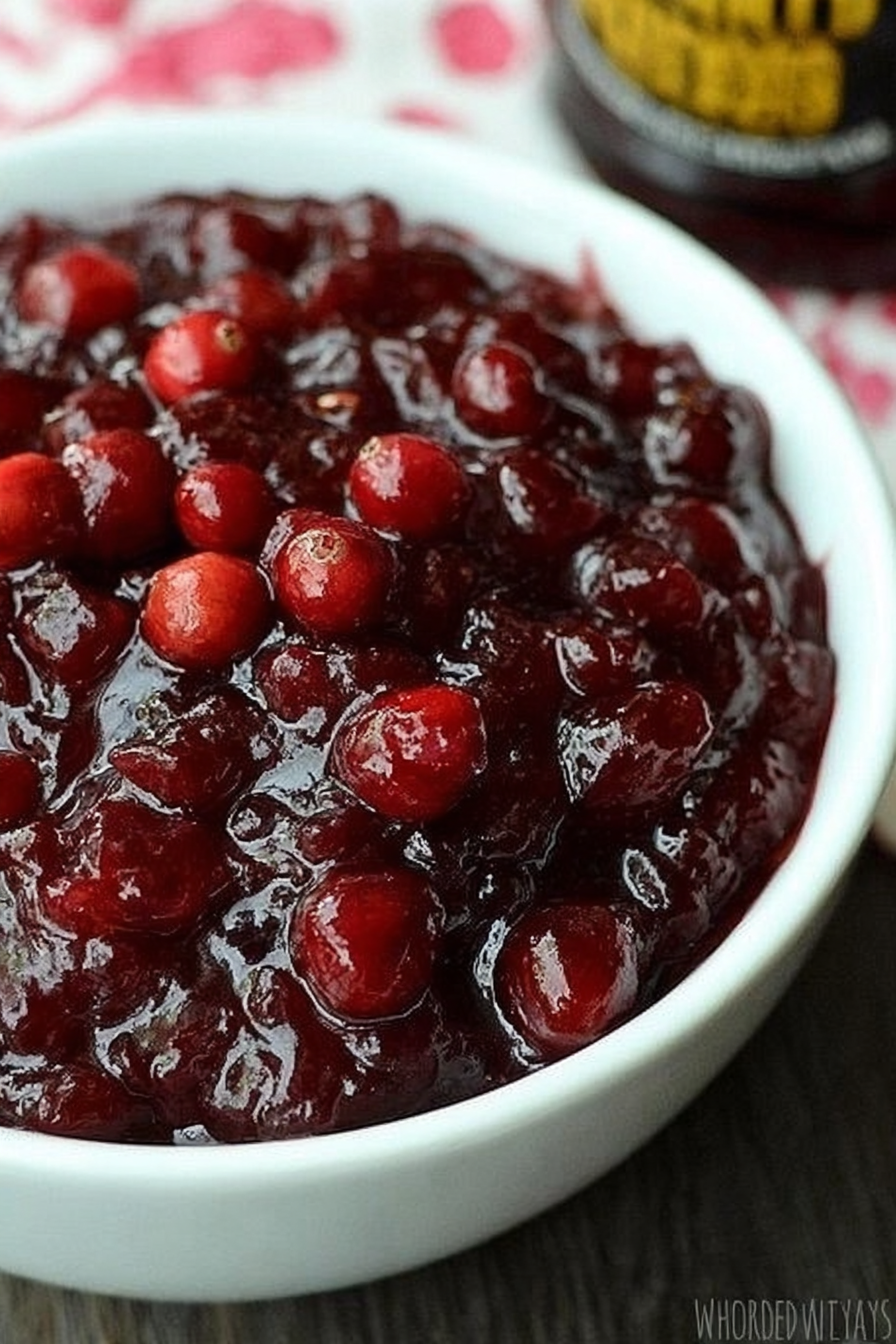 Easy Homemade Cranberry Sauce Recipe