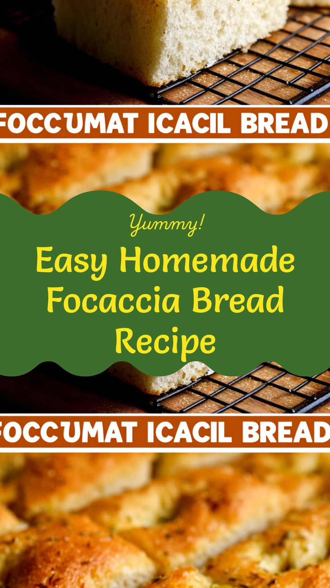 Easy Homemade Focaccia Bread Recipe