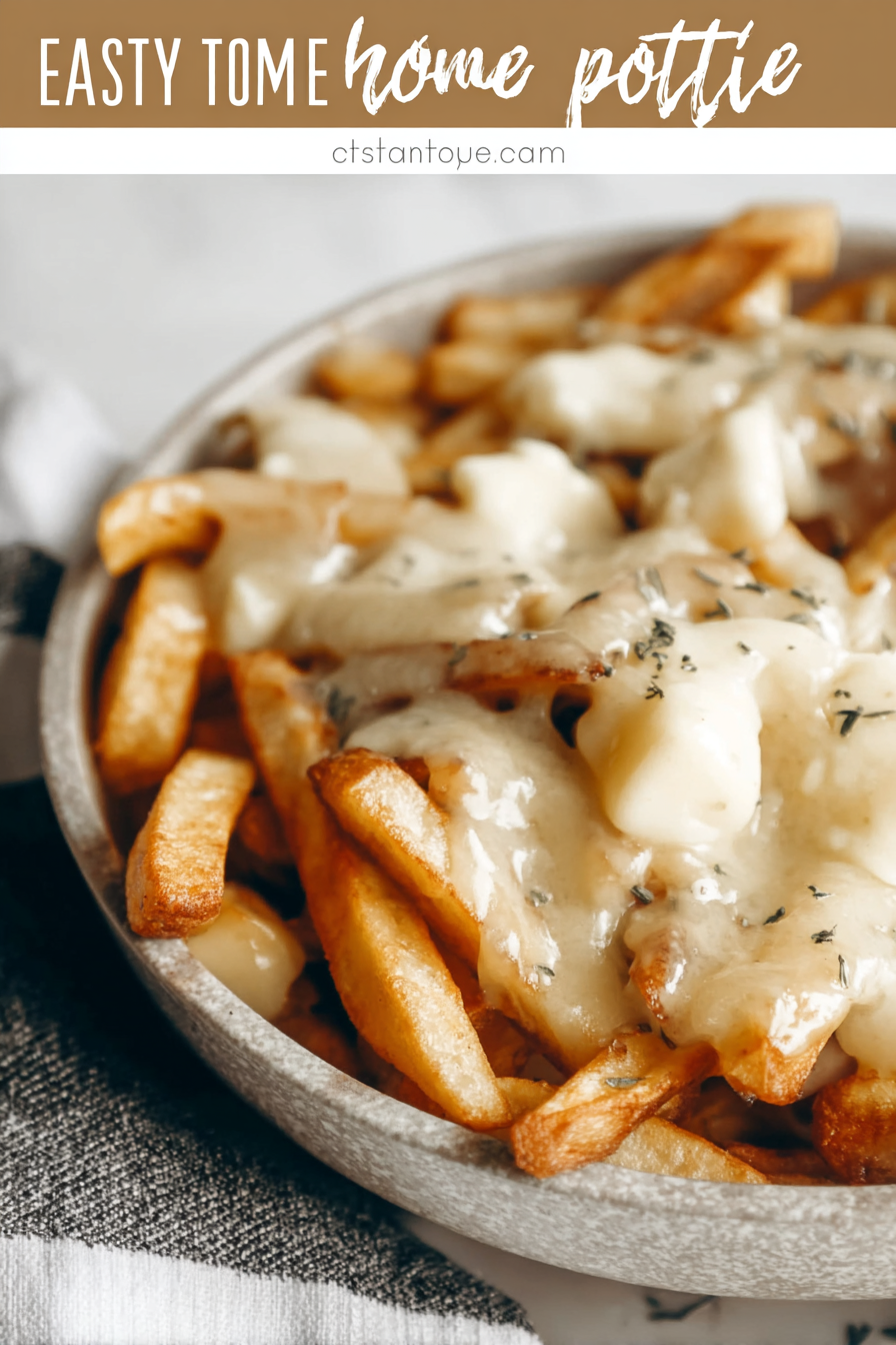 Easy Homemade Poutine Recipe at Home