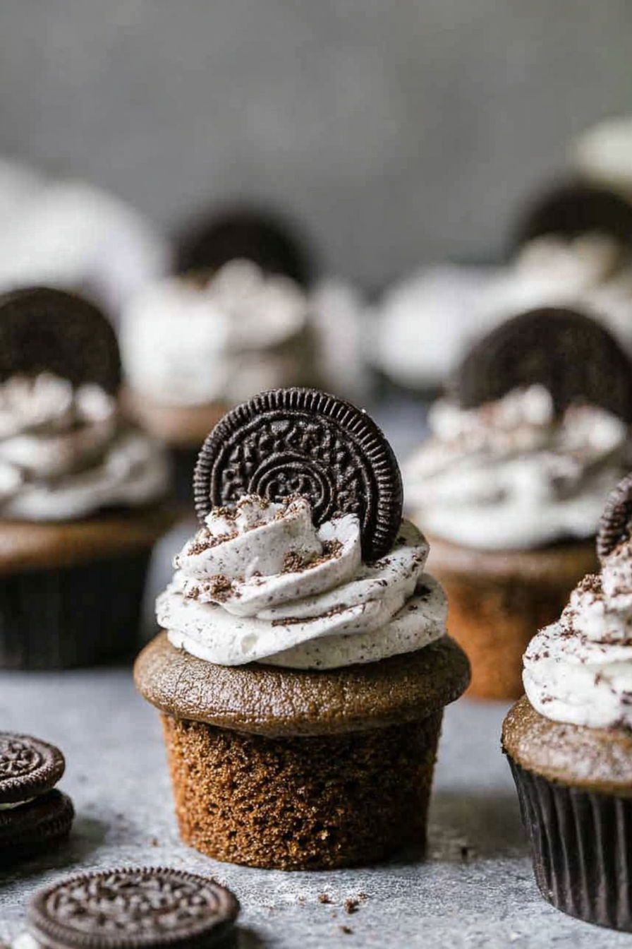 Easy Oreo Cupcakes Recipe From Scratch