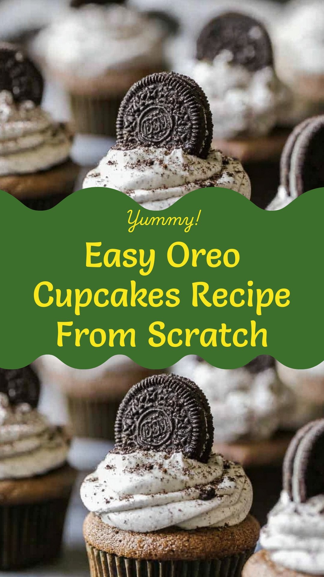 Easy Oreo Cupcakes Recipe From Scratch