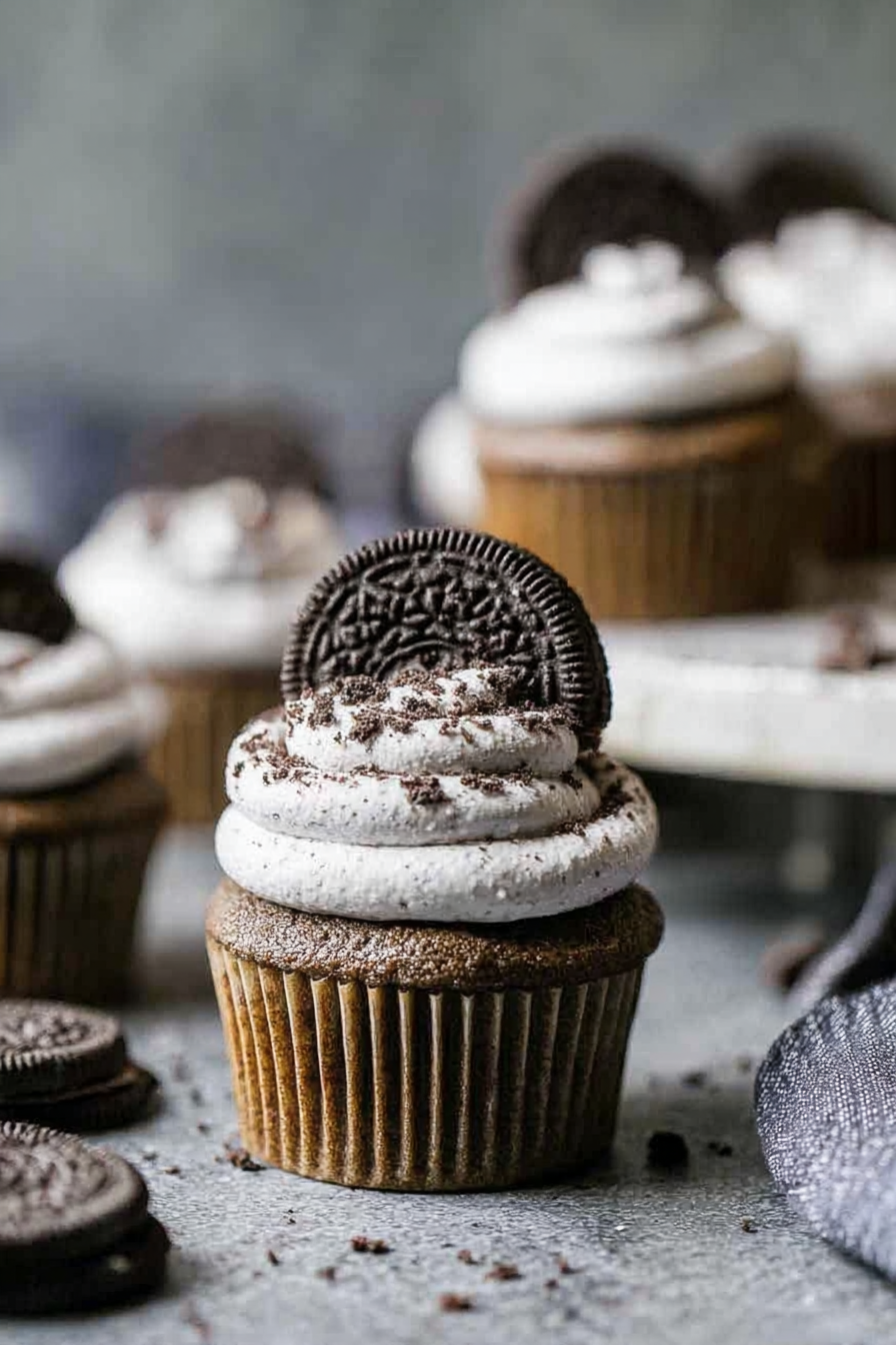 Easy Oreo Cupcakes Recipe From Scratch