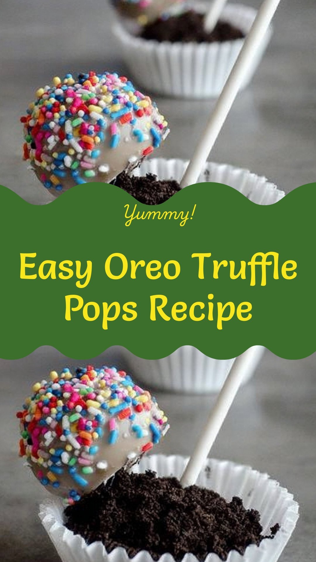 Easy Oreo Truffle Pops Recipe