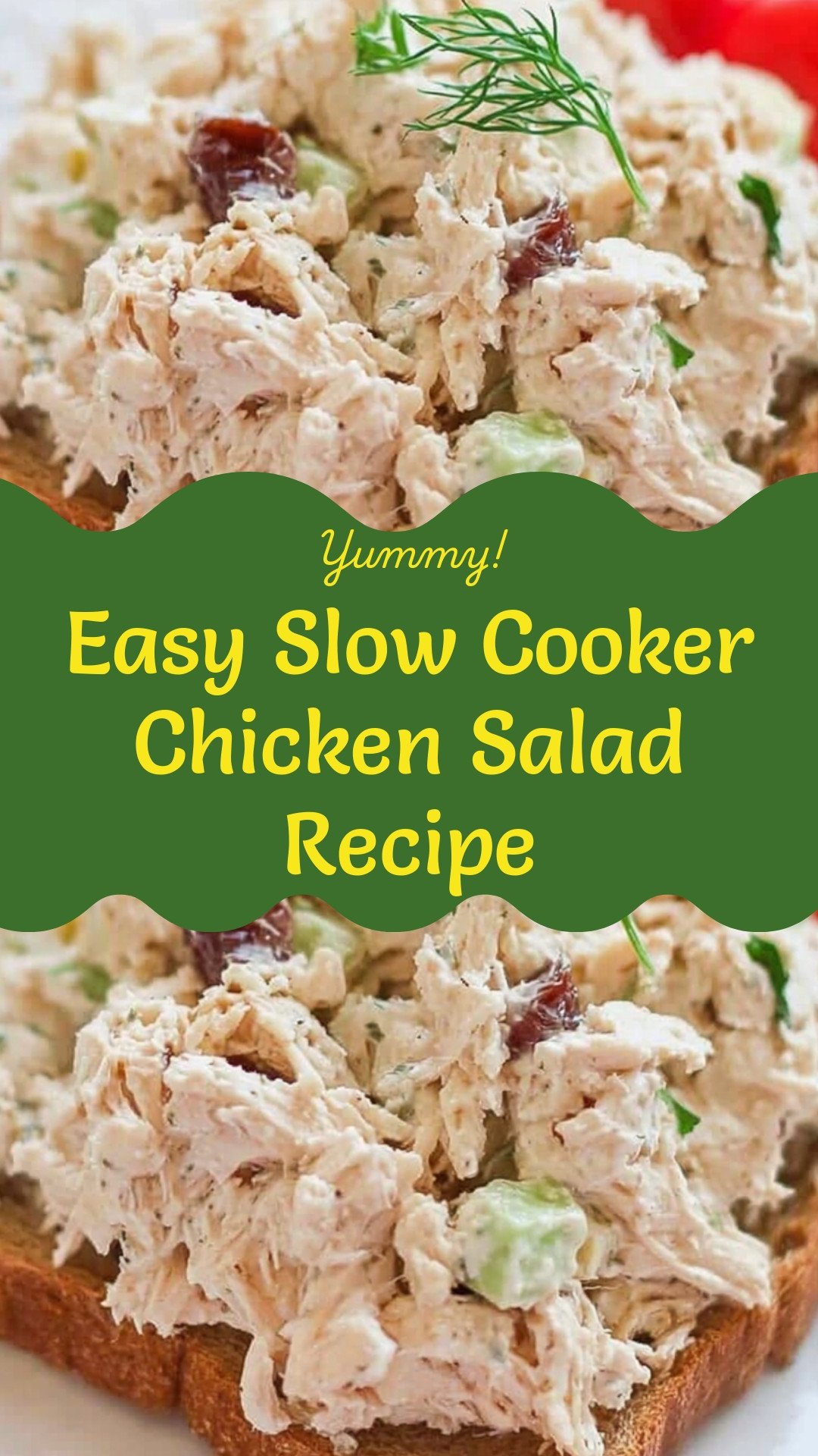 Easy Slow Cooker Chicken Salad Recipe