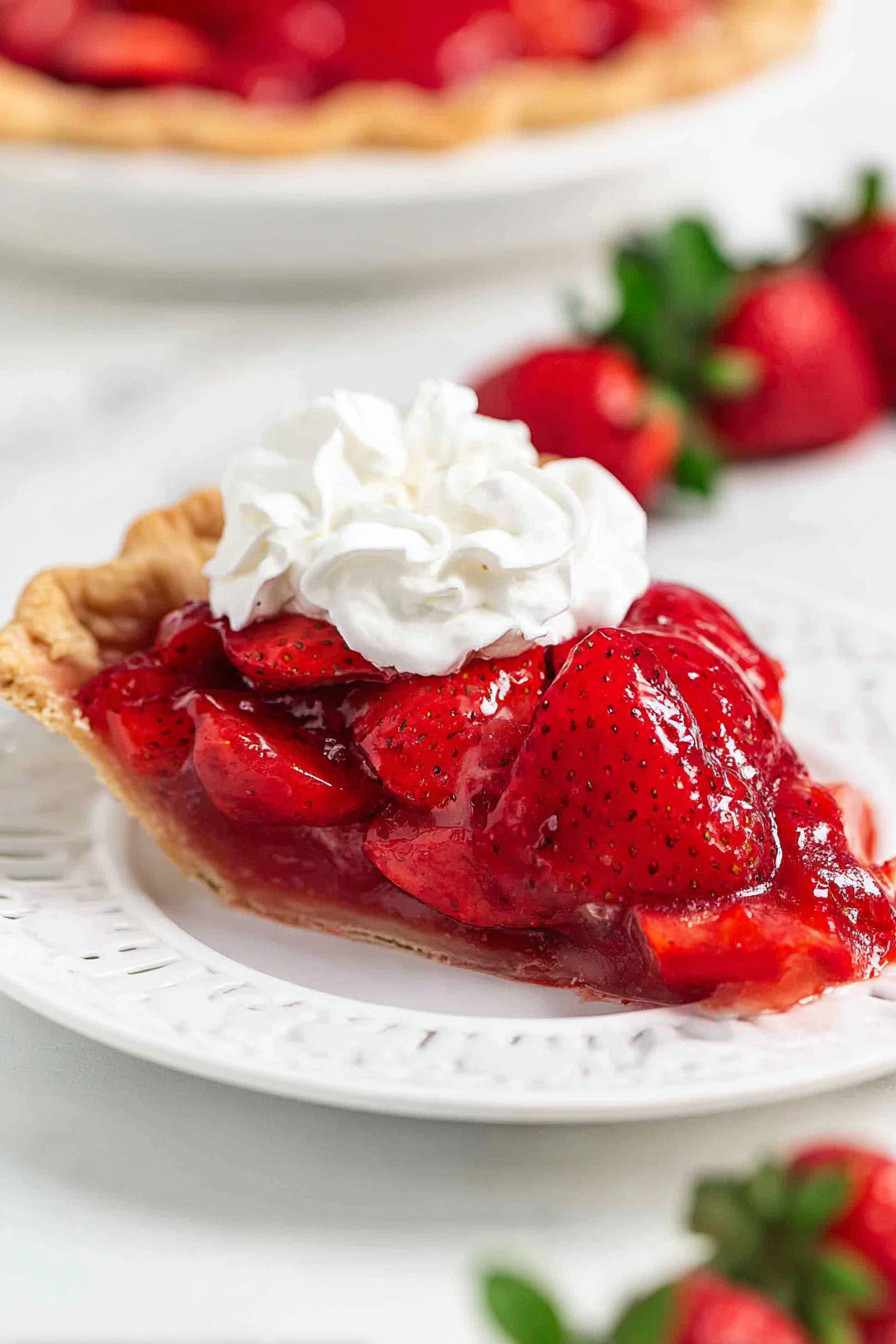 Easy Strawberry Pie Recipe from I Heart Naptime