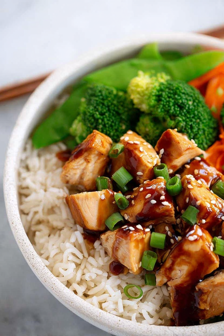 Easy Teriyaki Chicken Bowl Recipe