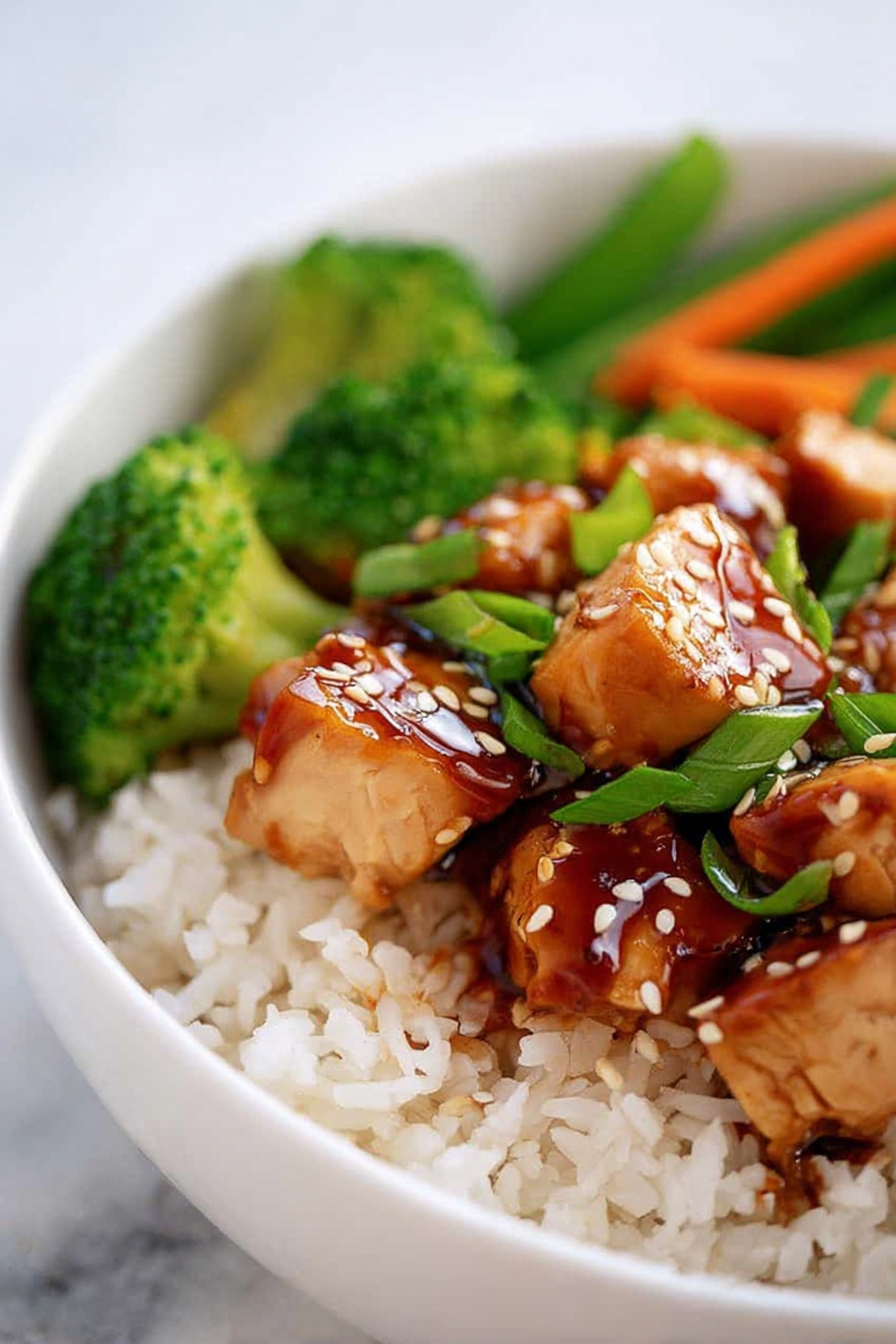 Easy Teriyaki Chicken Bowl Recipe