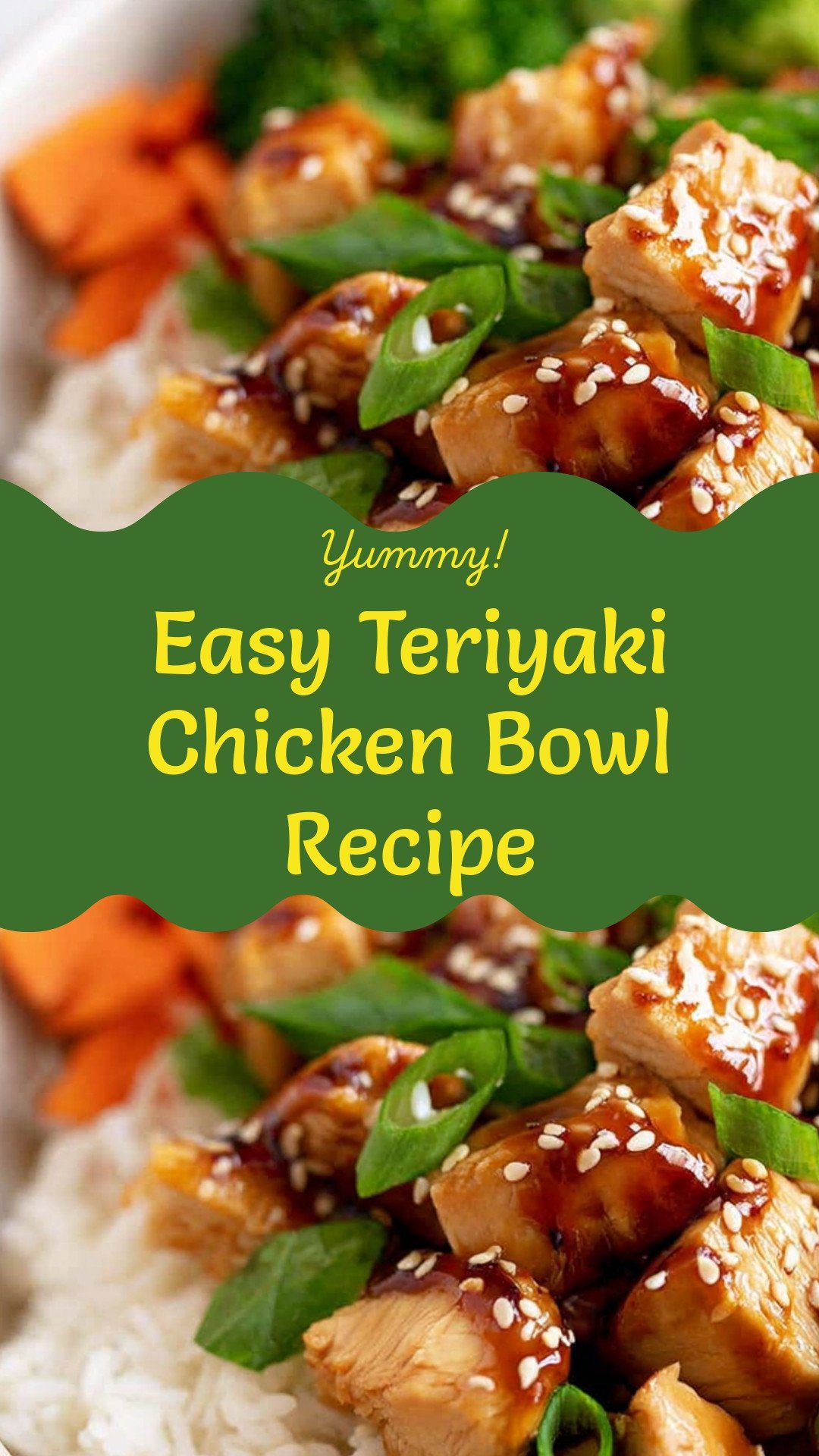 Easy Teriyaki Chicken Bowl Recipe