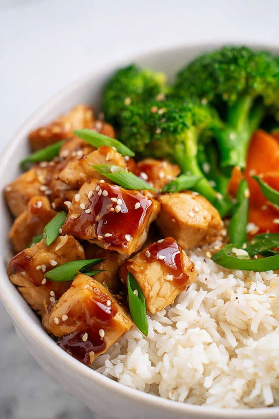 Easy Teriyaki Chicken Bowl Recipe