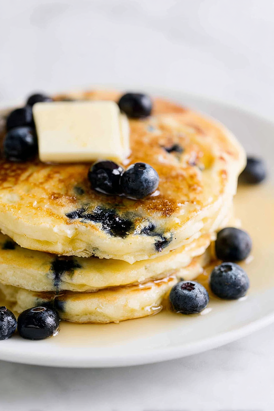 Fluffy Blueberry Pancakes Recipe I Heart Naptime