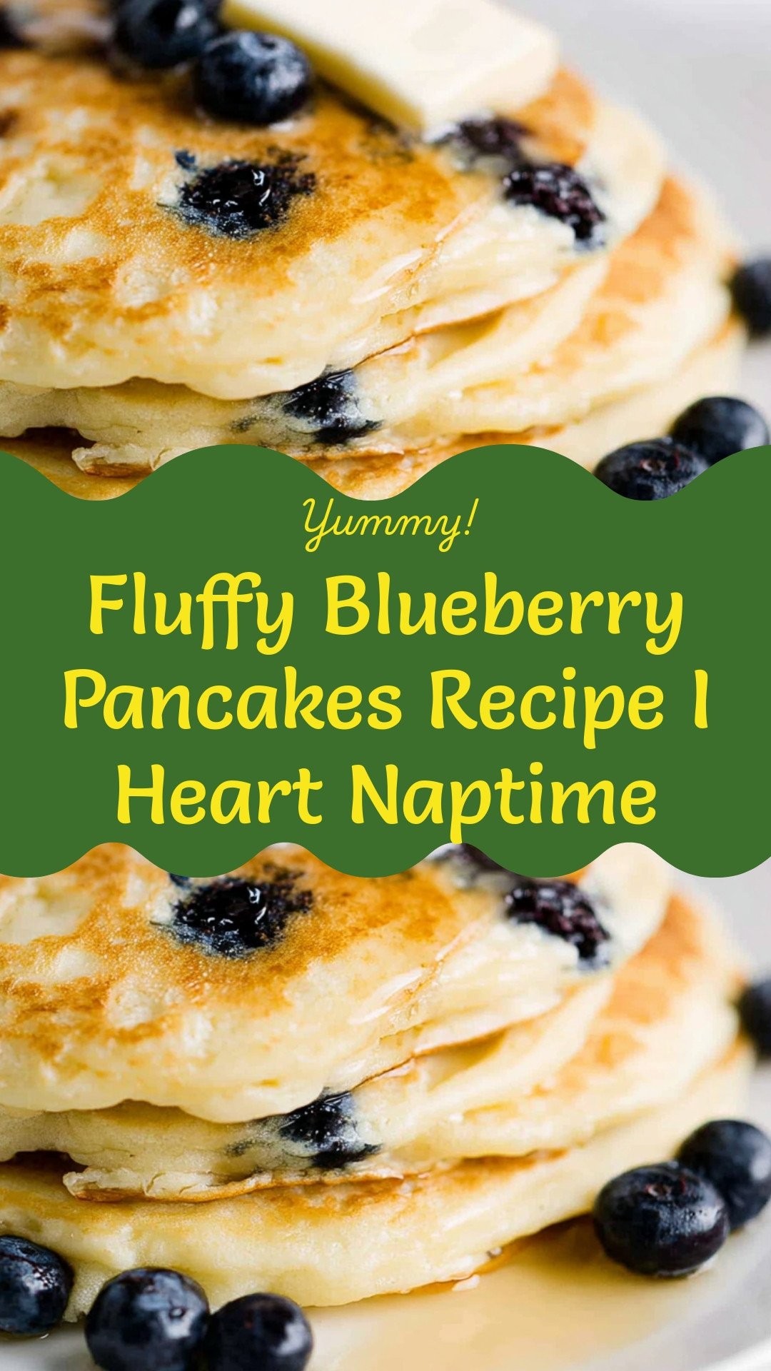 Fluffy Blueberry Pancakes Recipe I Heart Naptime