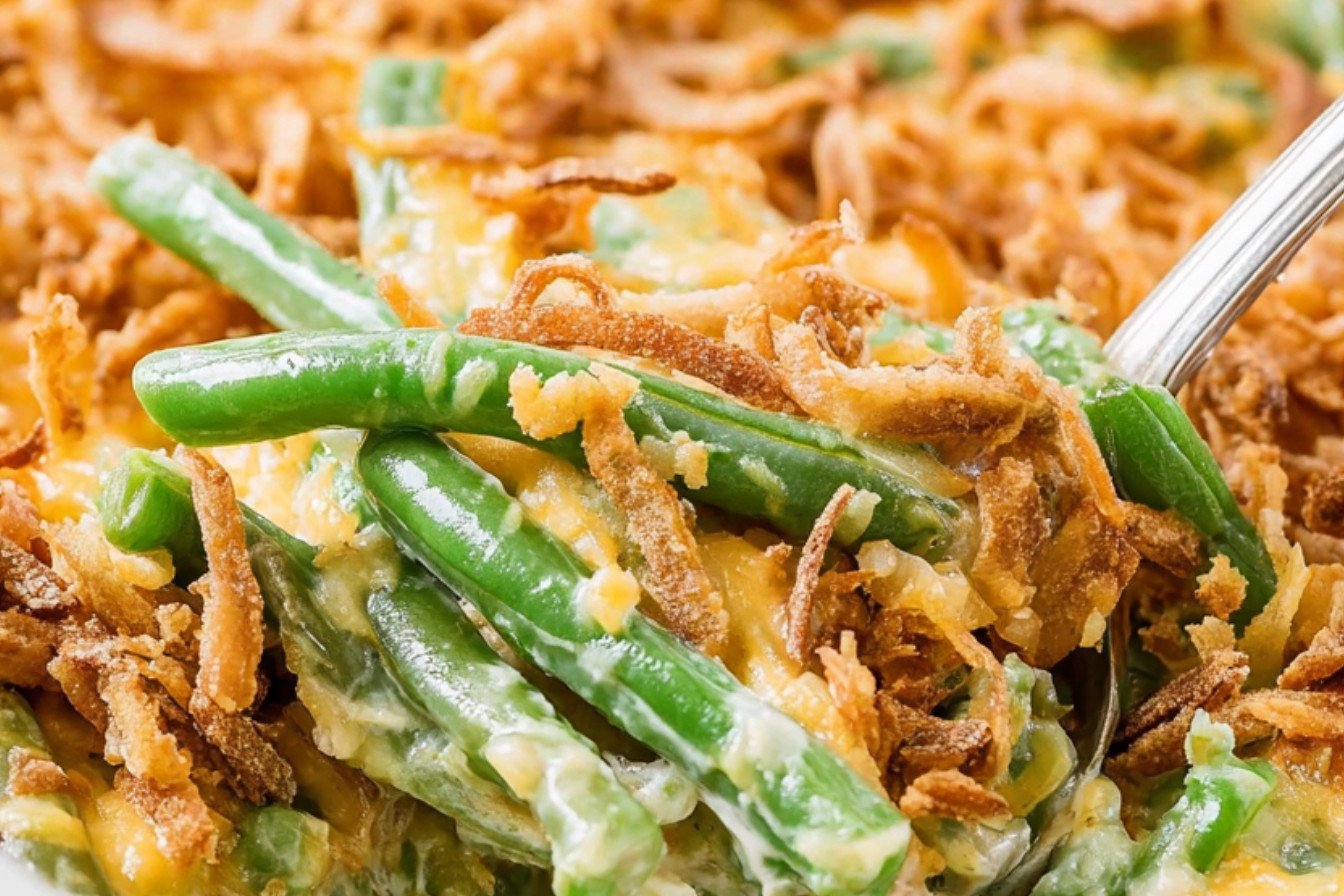 Fresh Green Bean Casserole Recipe