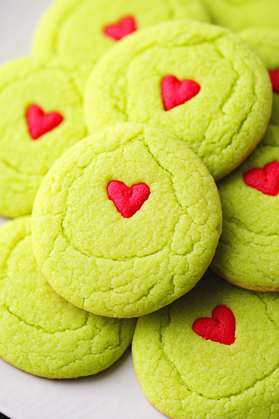 Grinch Cookies By WonkyWonderful