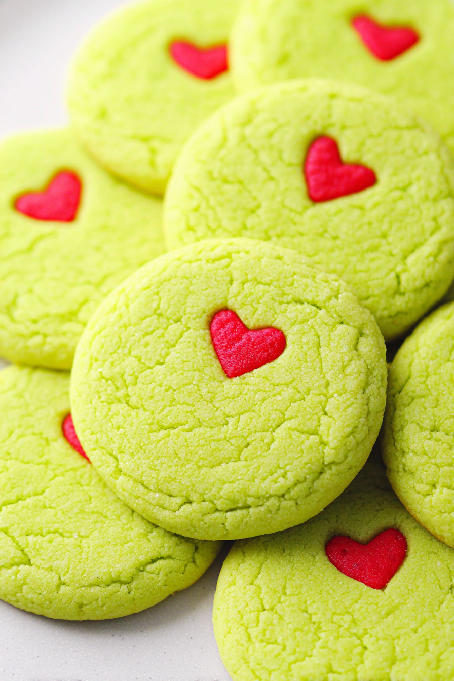 Grinch Cookies By WonkyWonderful