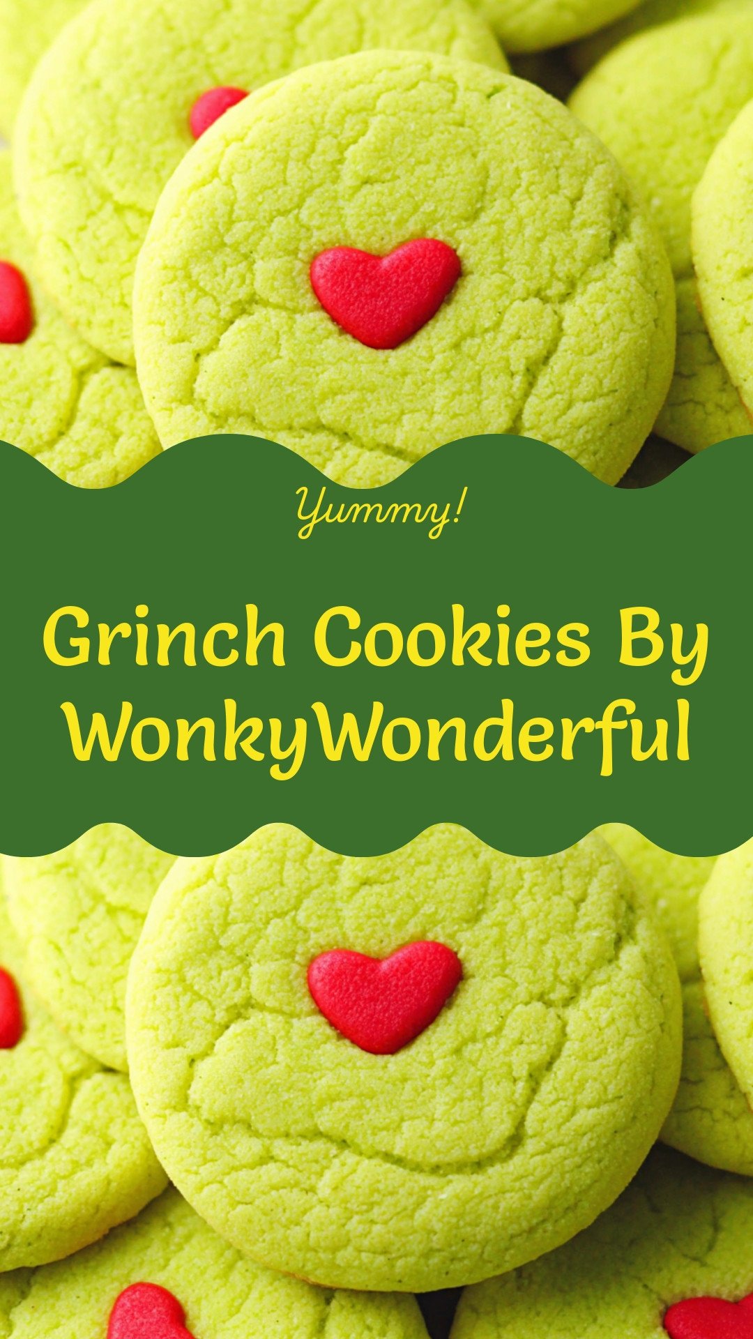 Grinch Cookies By WonkyWonderful
