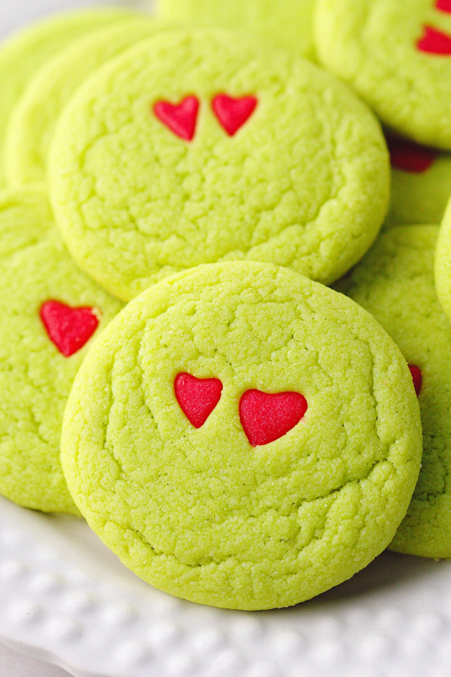 Grinch Cookies By WonkyWonderful