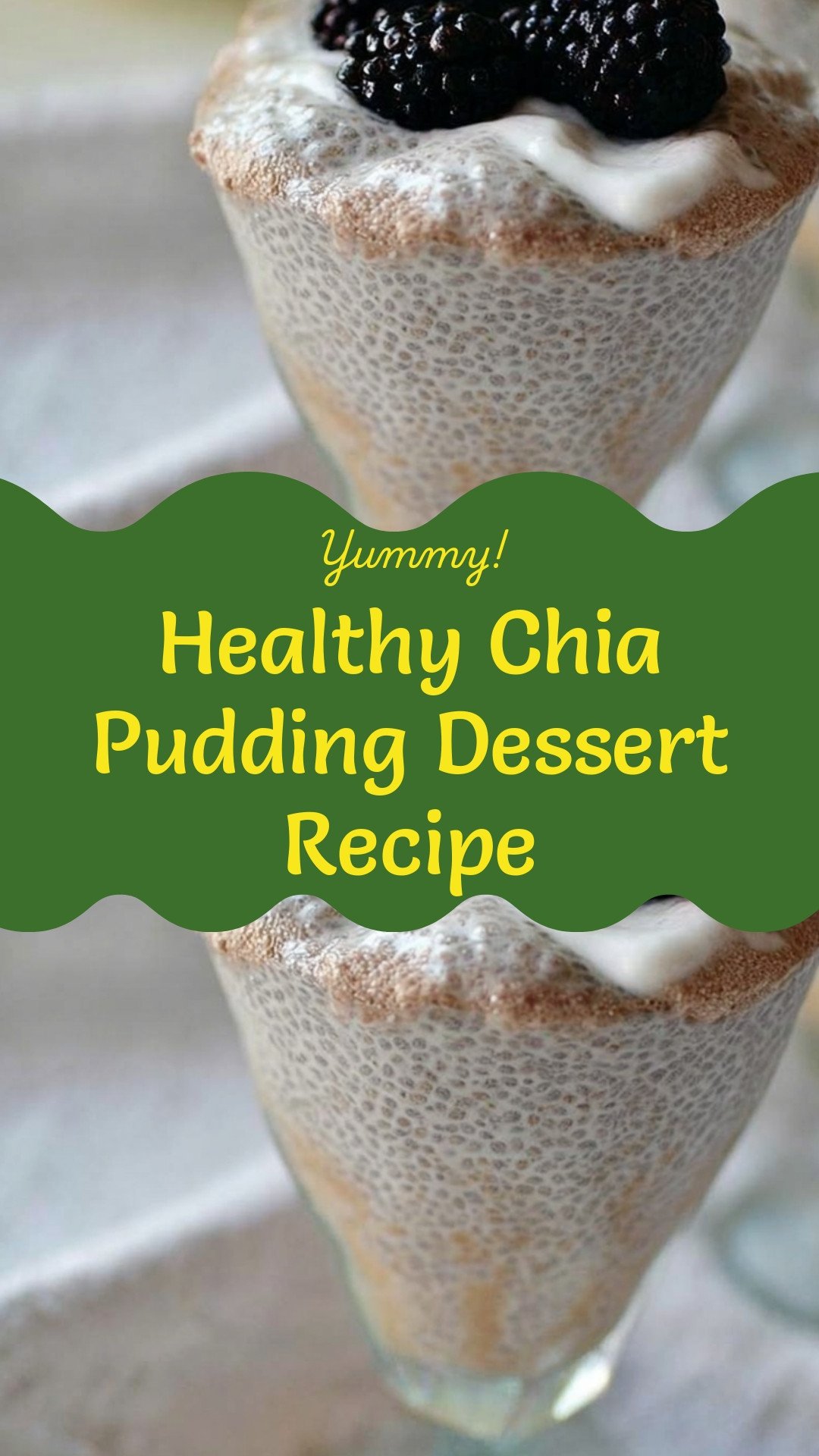 Healthy Chia Pudding Dessert Recipe