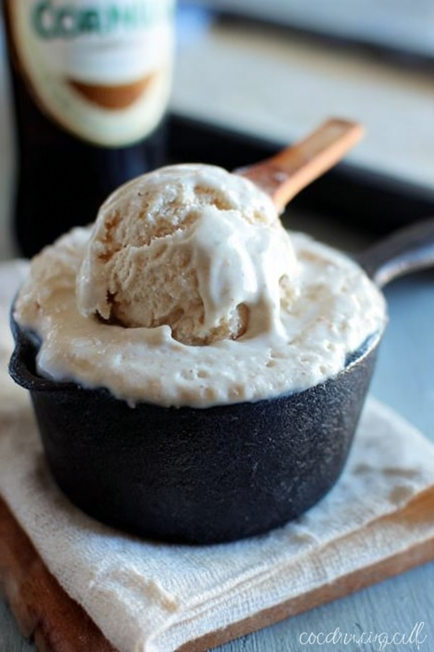 Homemade Irish Cream Ice Cream Recipe