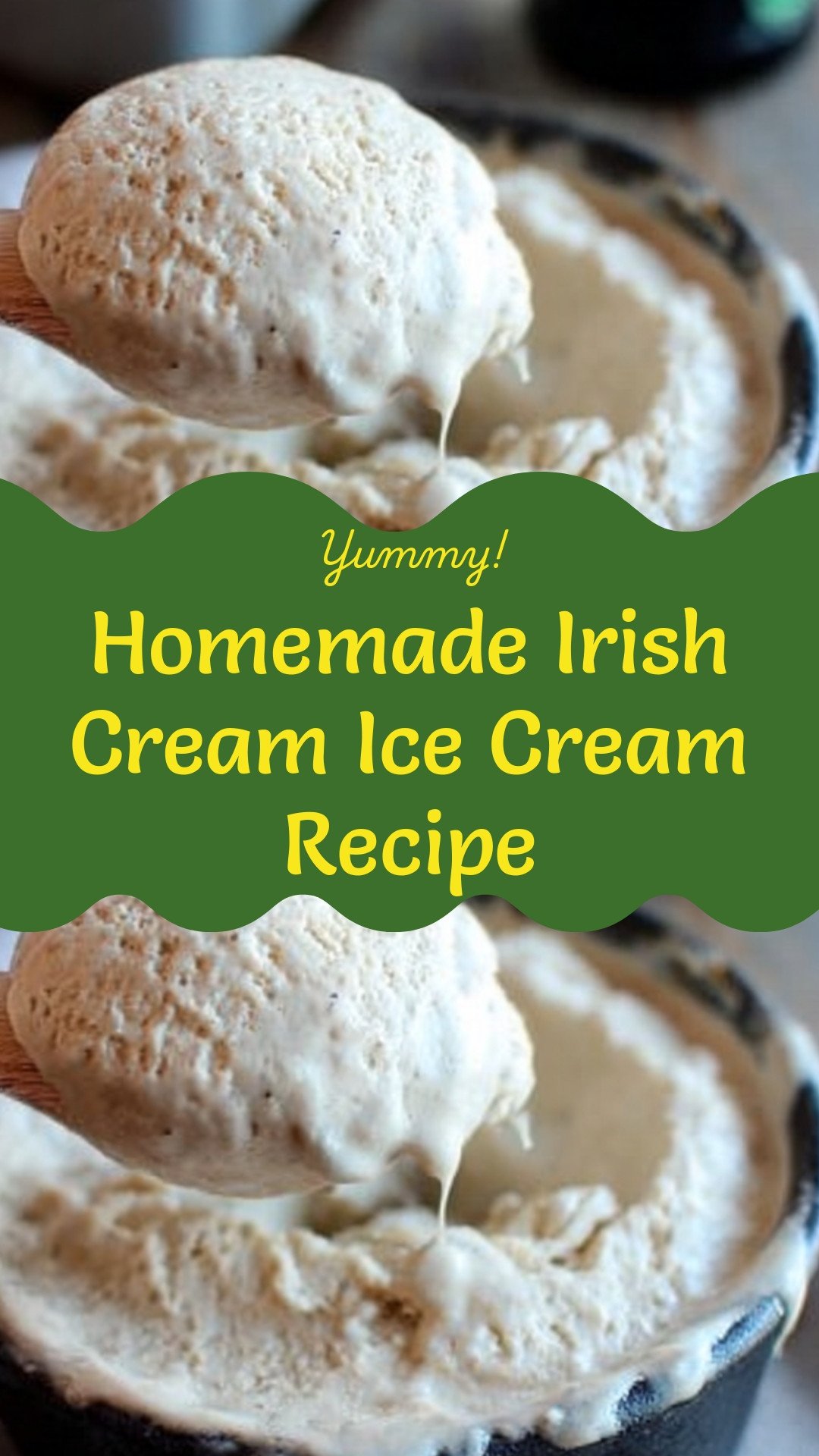 Homemade Irish Cream Ice Cream Recipe