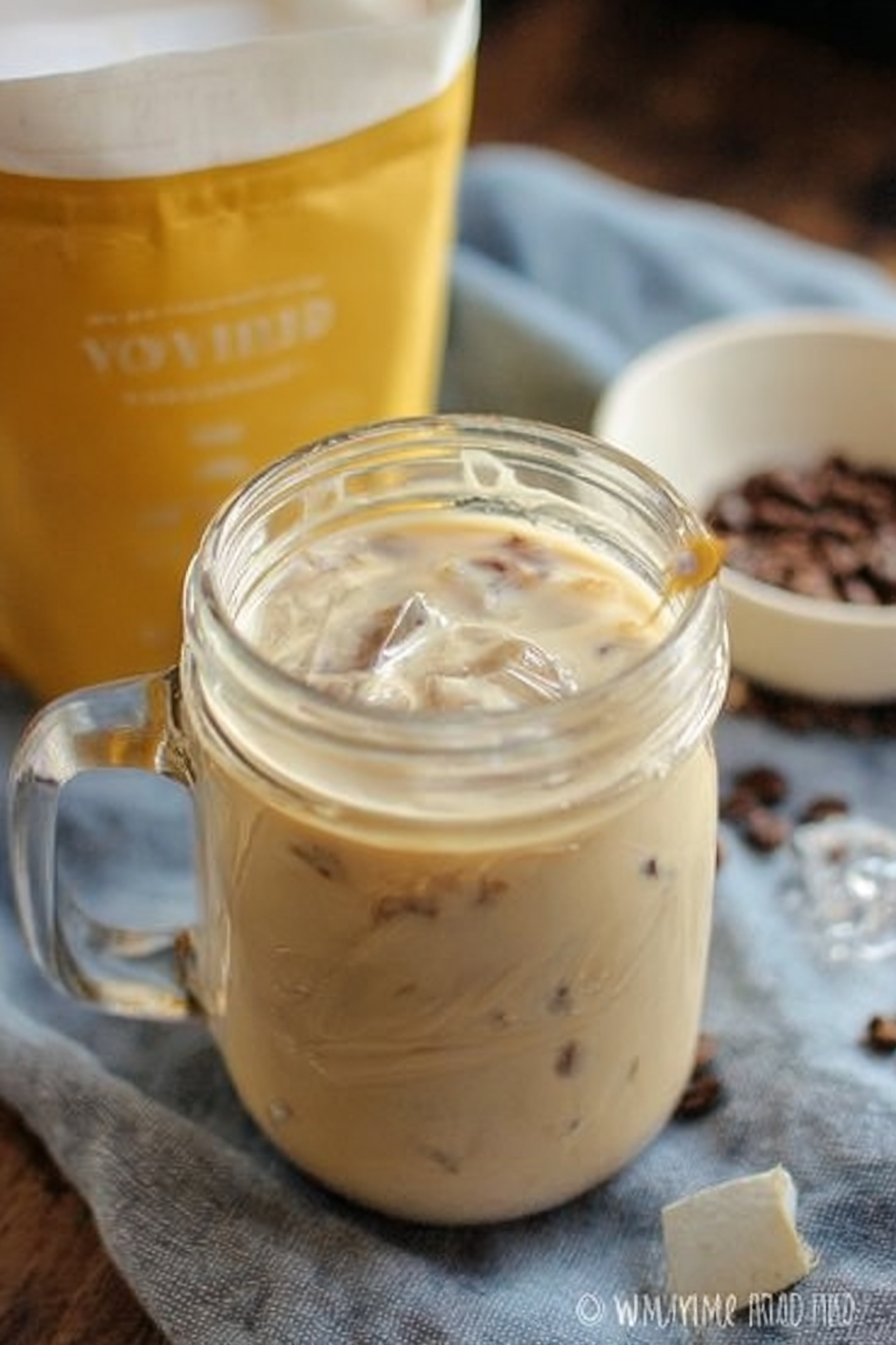Homemade Vanilla Cardamom Coffee Creamer Recipe