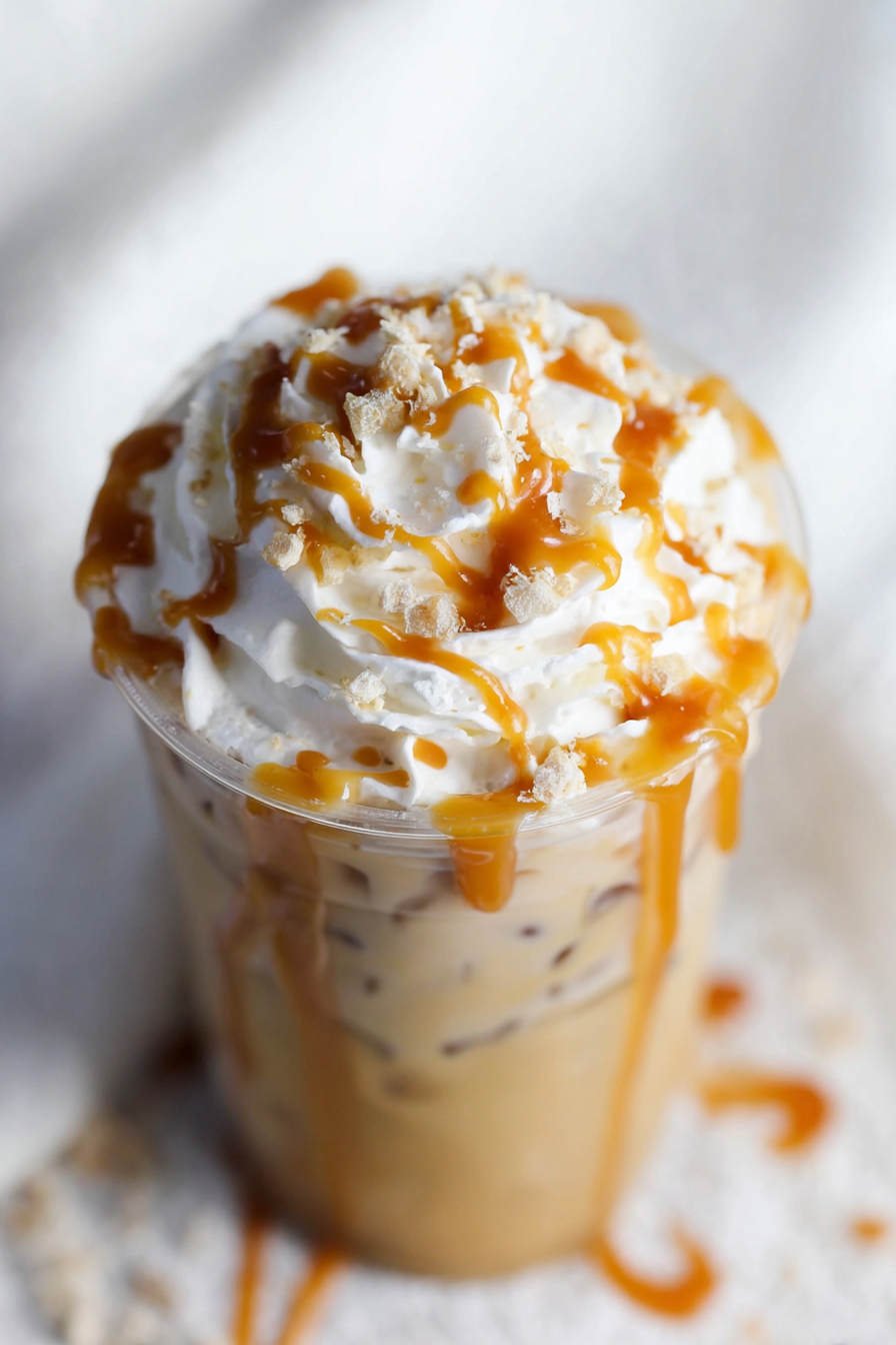 Iced Caramel Eggnog Latte WonkyWonderful Recipe