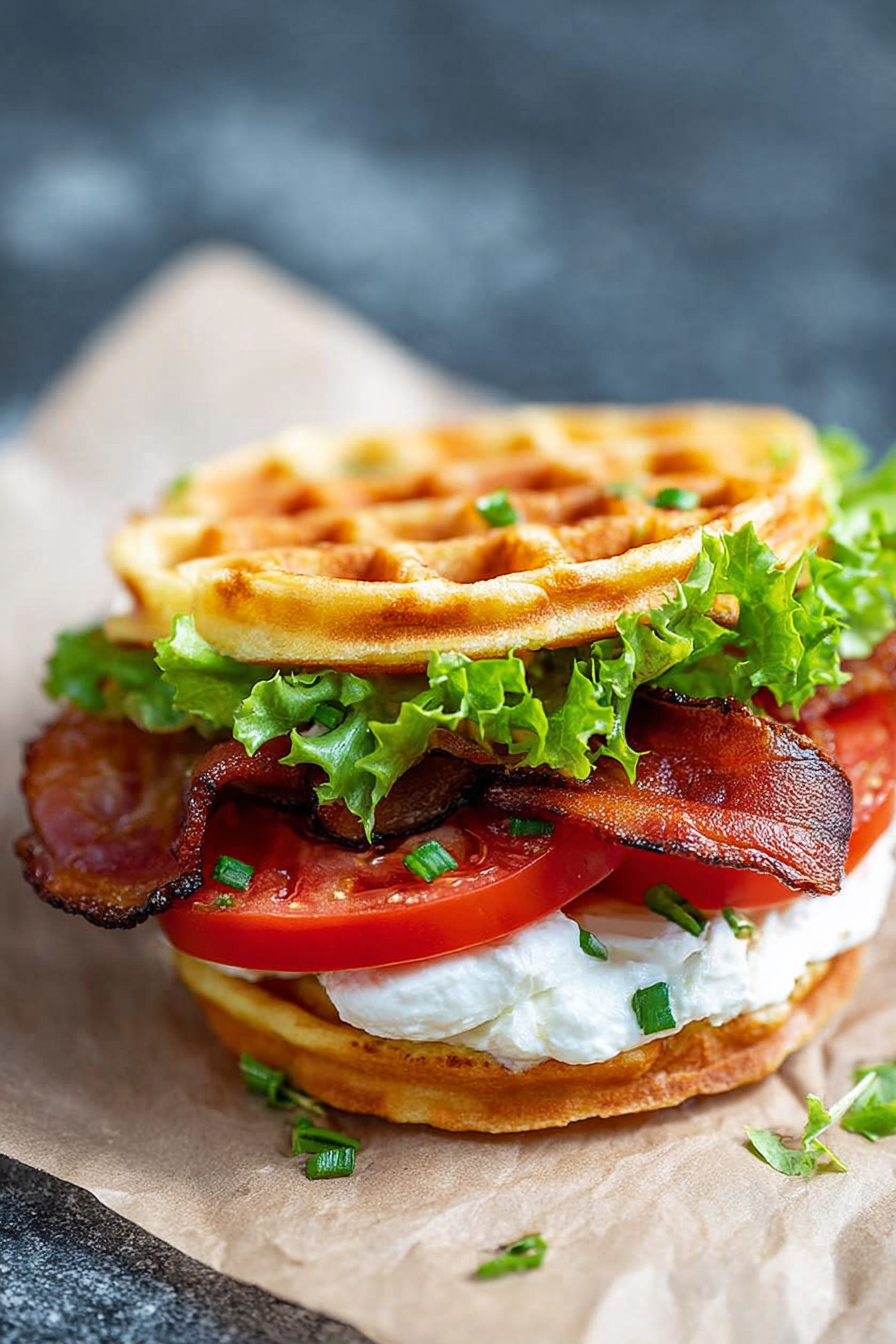 Low Carb BLT Sandwich WonkyWonderful