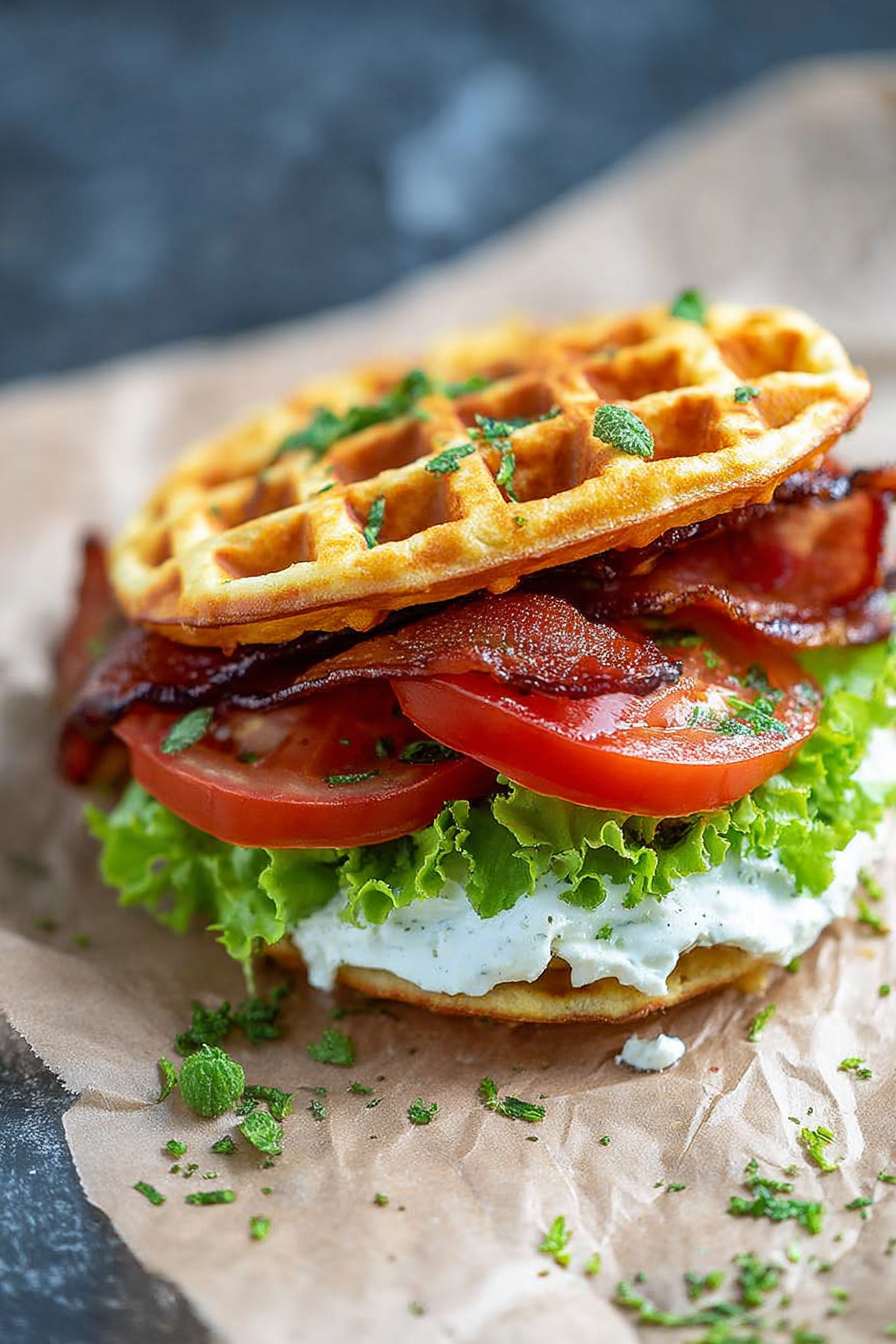 Low Carb BLT Sandwich WonkyWonderful