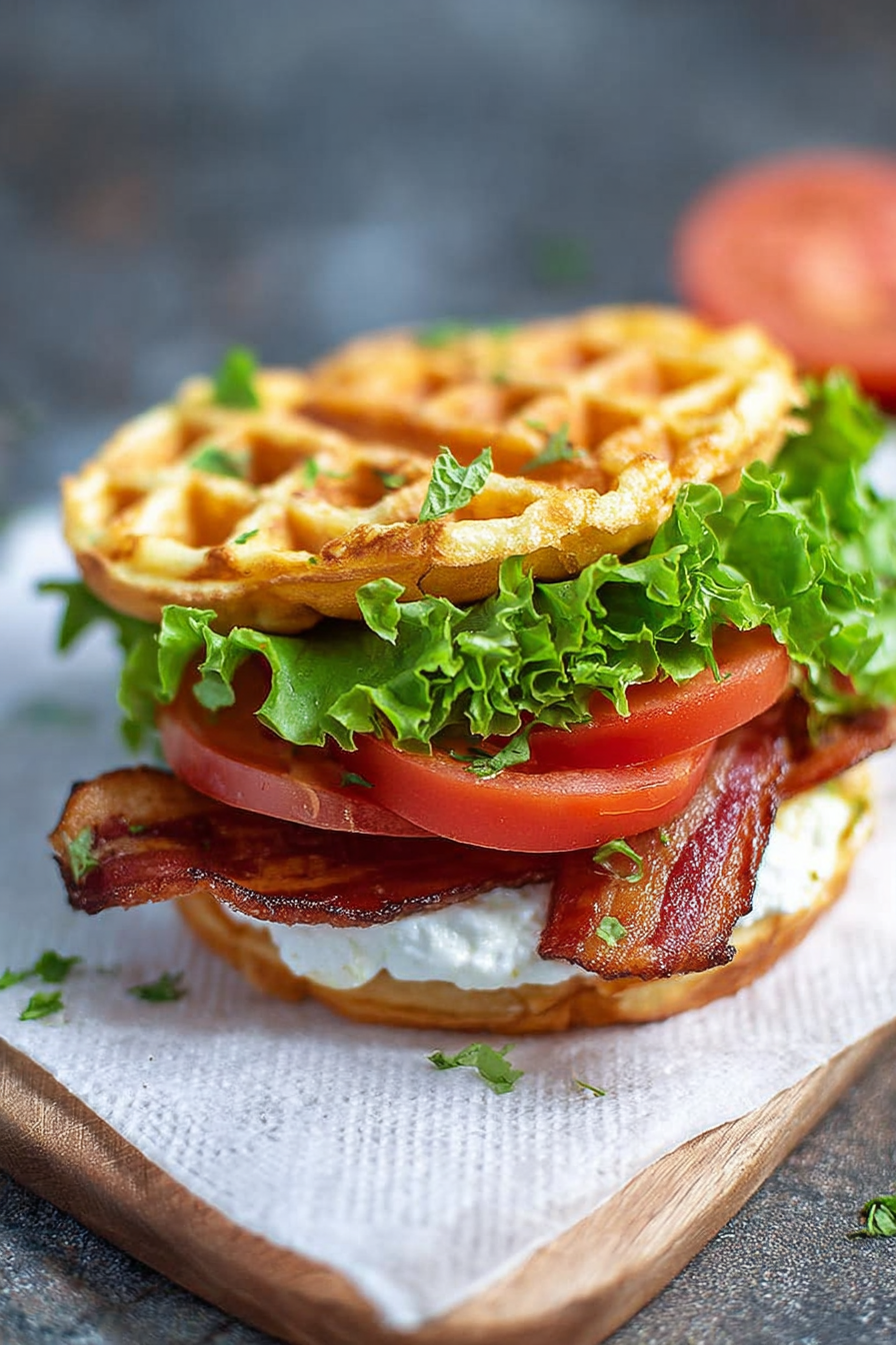 Low Carb BLT Sandwich WonkyWonderful