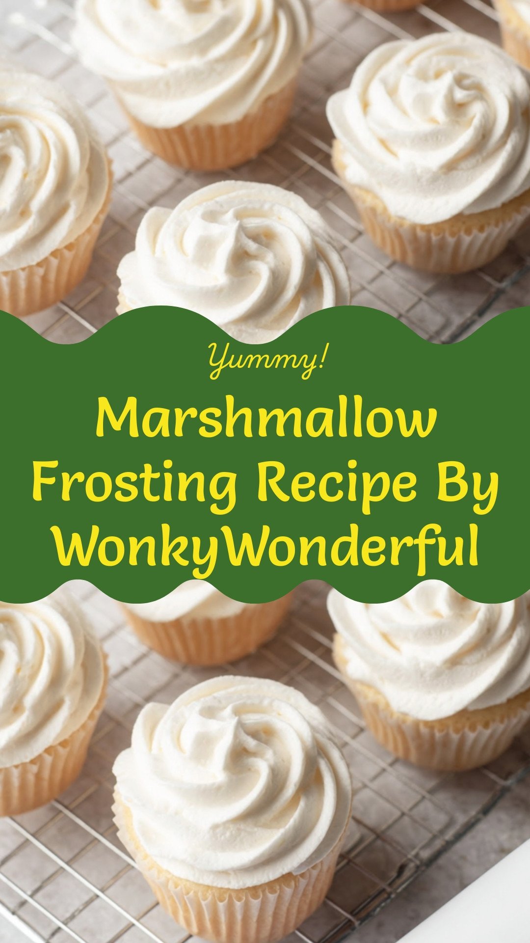 Marshmallow Frosting Recipe By WonkyWonderful