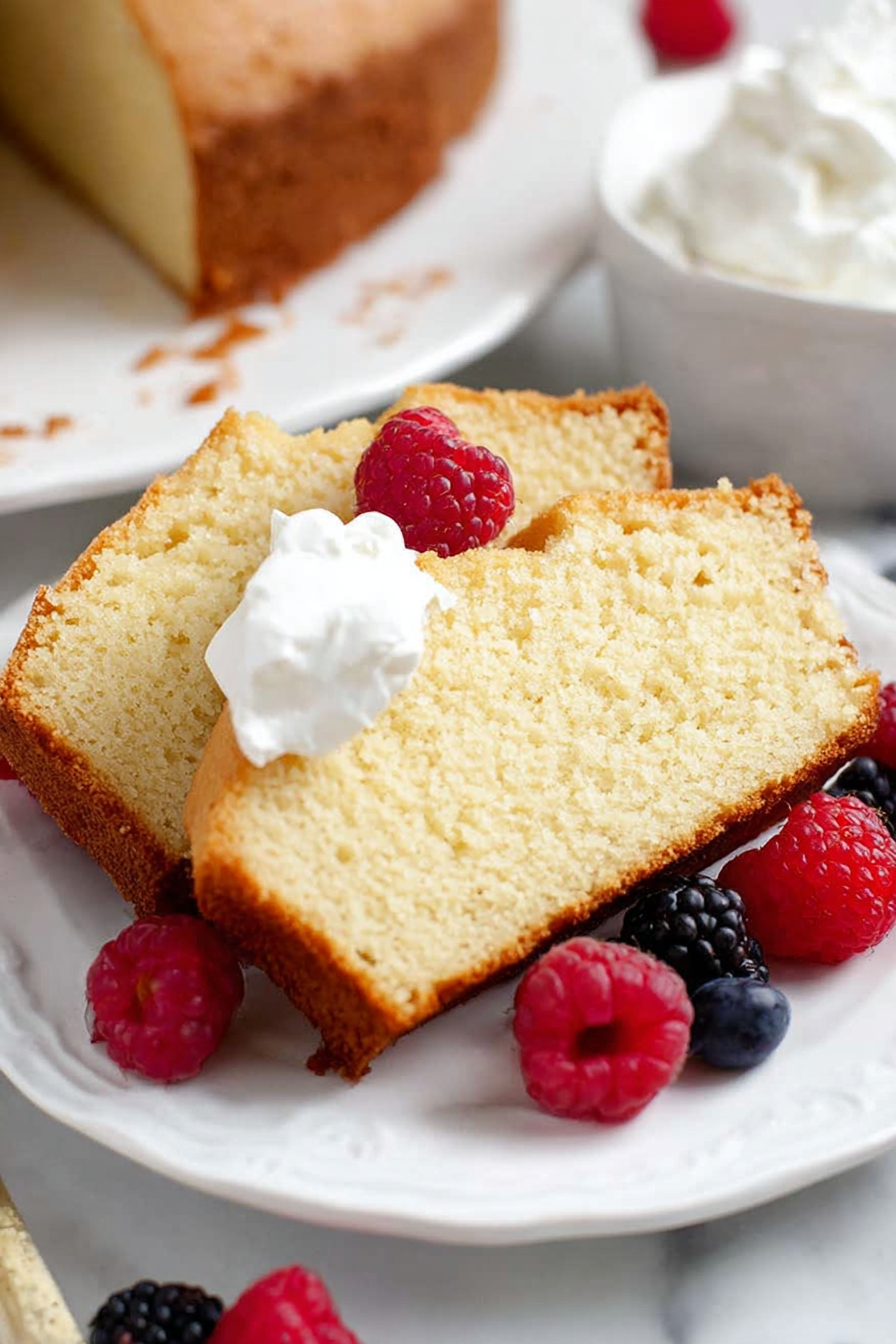 Pound Cake Recipe from I Heart Naptime