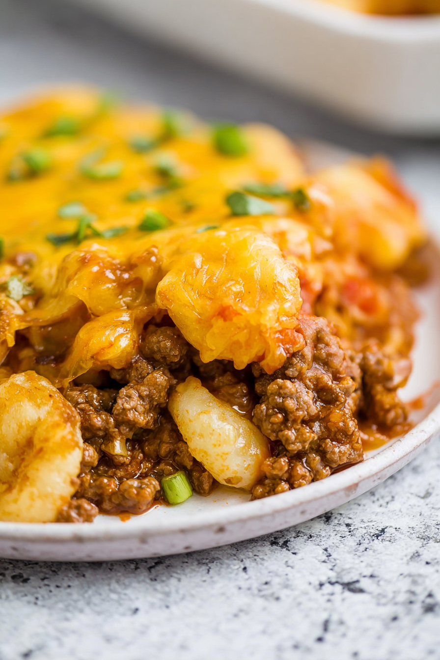 Sloppy Joe Casserole Easy Dinner Recipe