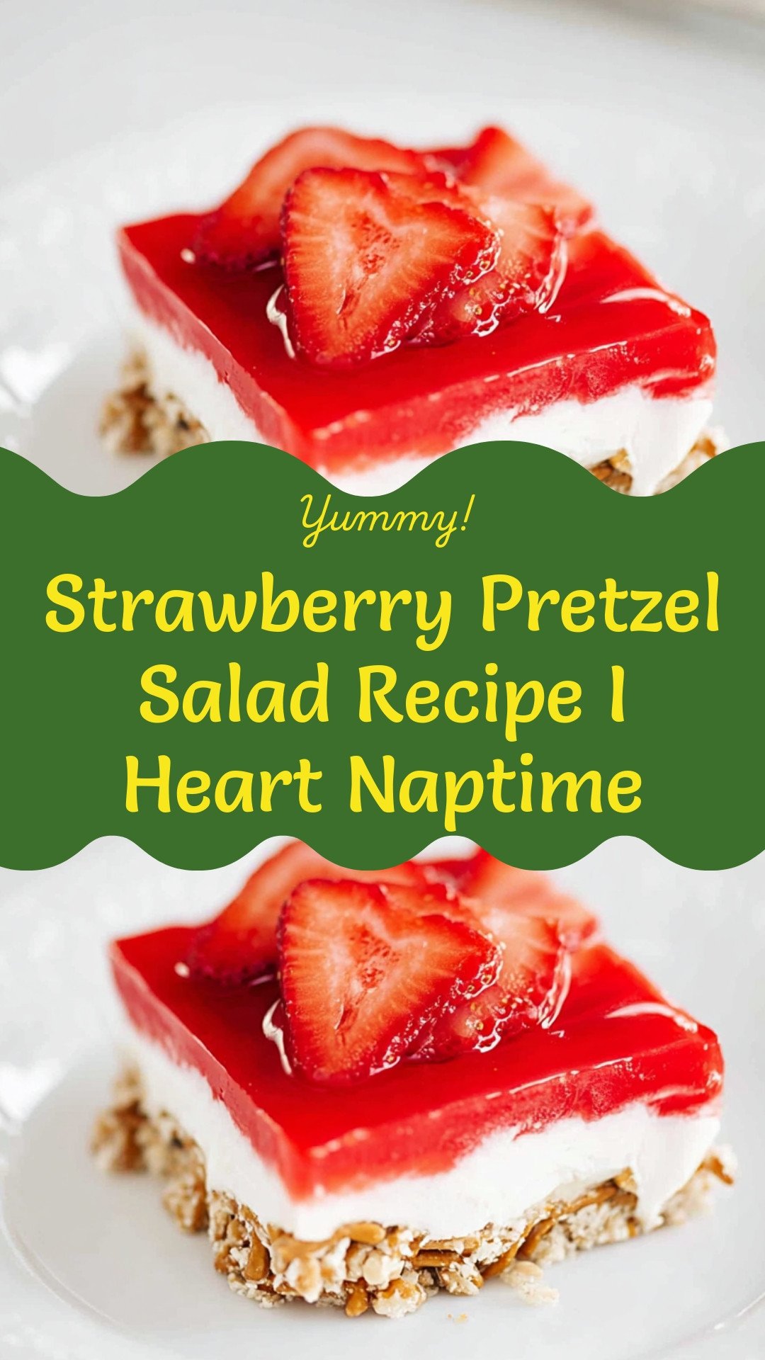 Strawberry Pretzel Salad Recipe I Heart Naptime