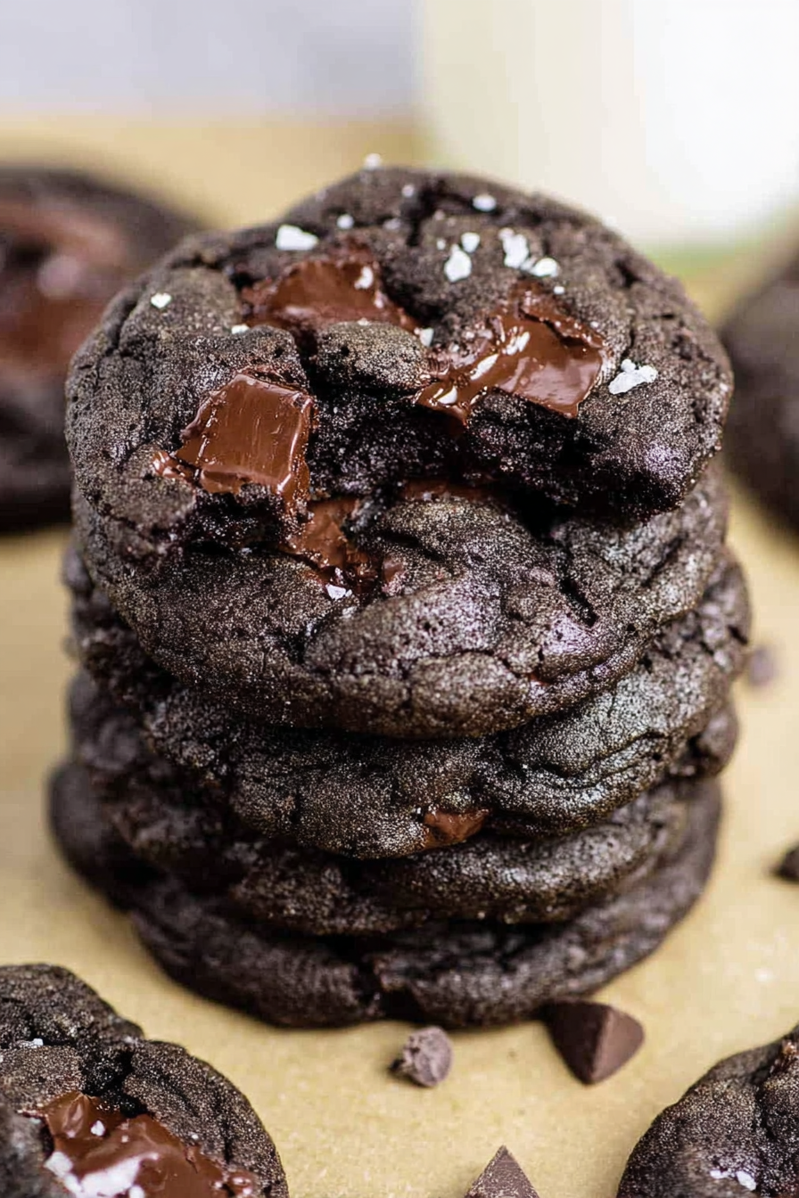 Triple Chocolate Chunk Cookies Recipe
