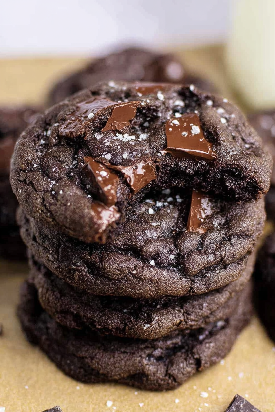 Triple Chocolate Chunk Cookies Recipe