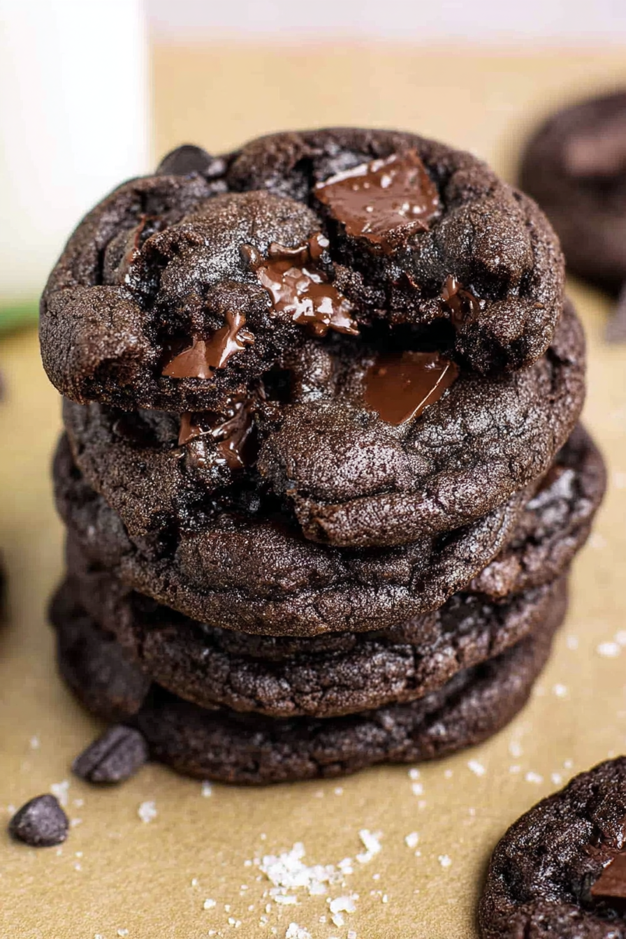 Triple Chocolate Chunk Cookies Recipe
