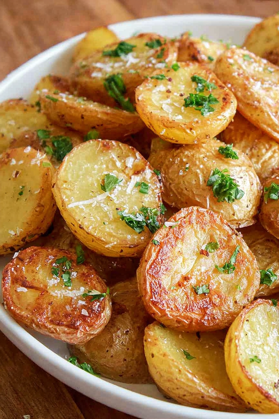 WonkyWonderful Oven Roasted Potatoes