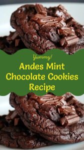 Andes Mint Chocolate Cookies Recipe - spoonsway.com