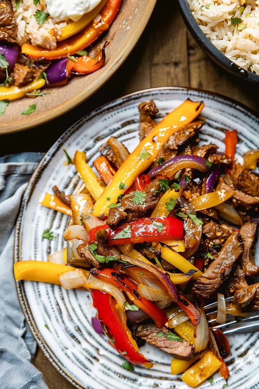 Authentic Peruvian Lomo Saltado Stir Fry Recipe