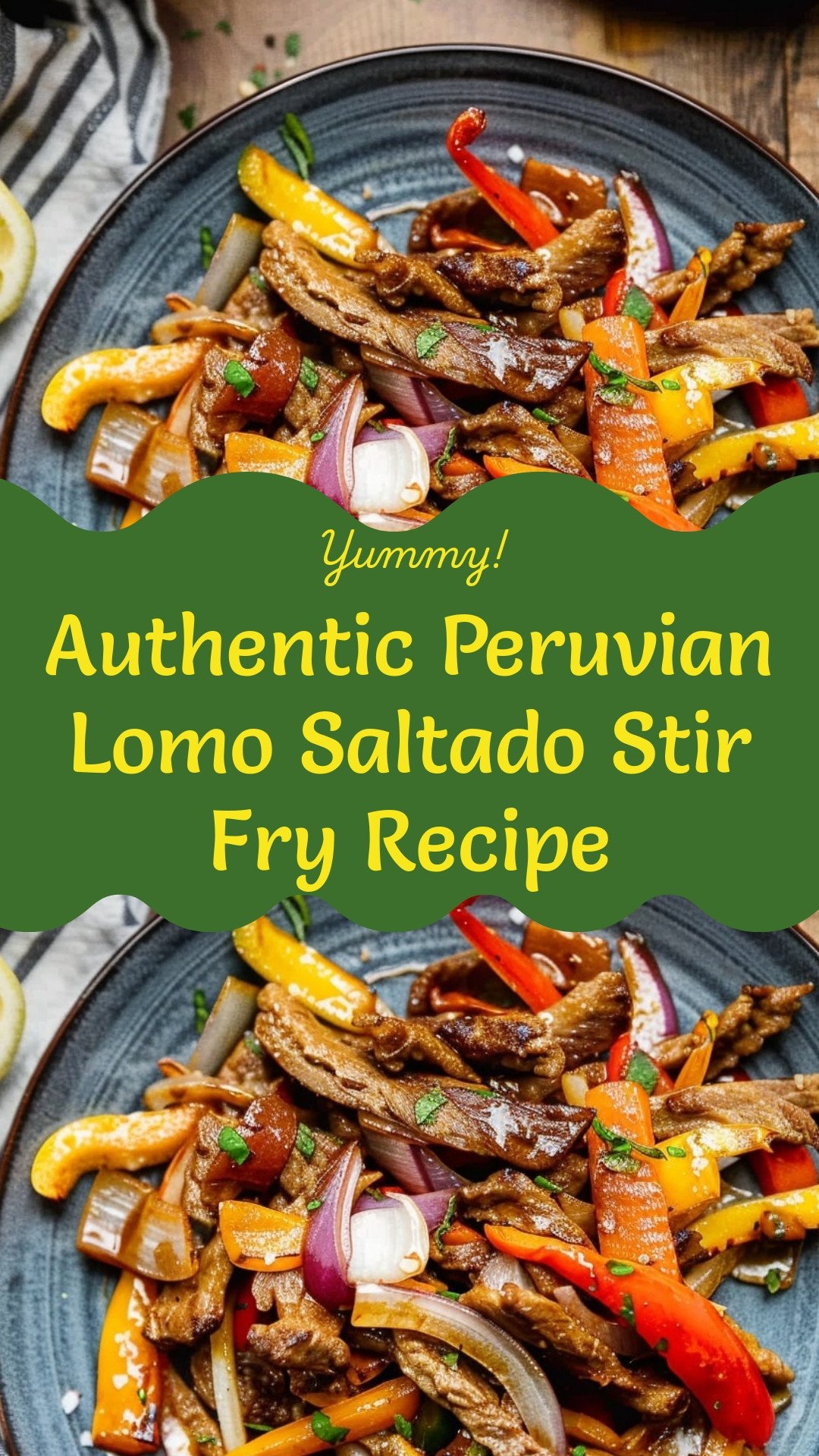 Authentic Peruvian Lomo Saltado Stir Fry Recipe