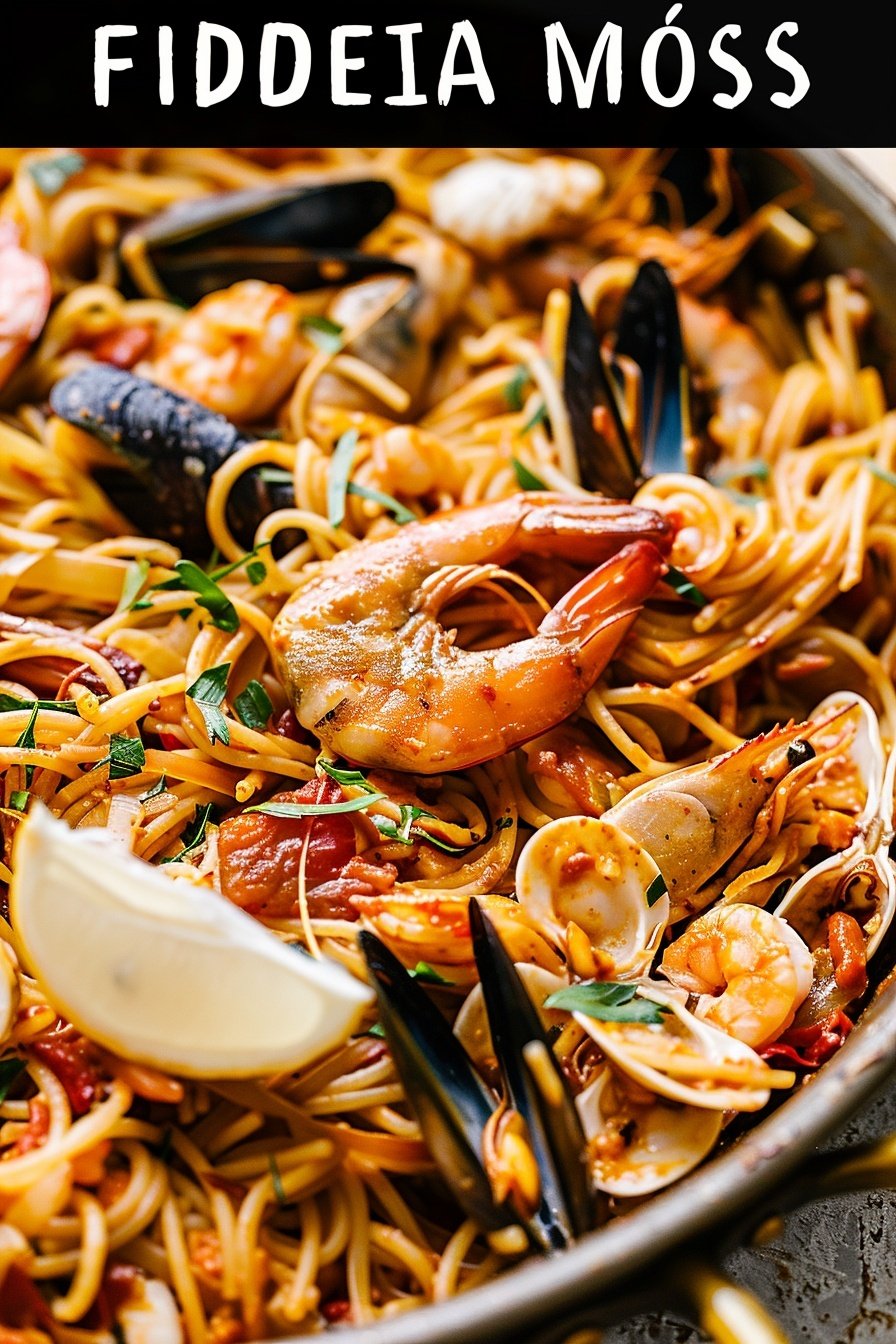 Authentic Spanish Fideuà Recipe for Seafood Pasta